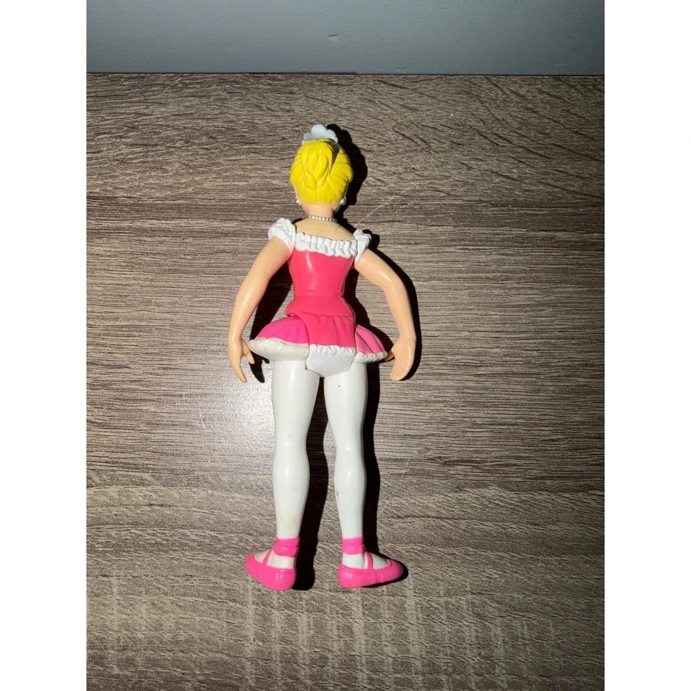 Playskool Ballerina Instructor Vintage Doll Pink Tutu Blonde Action Figure Toy